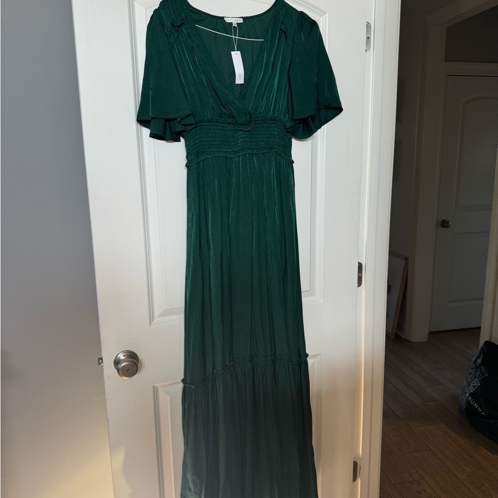 Baltic Born Emerald Green Maxi Dress